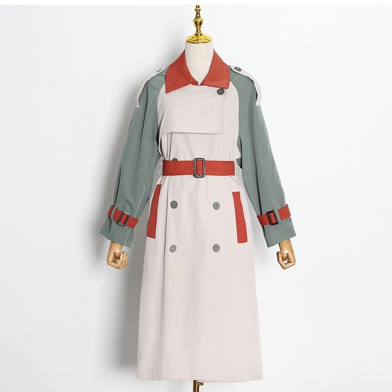 Retro Colorblock Belted Coat-coat-Primetime-Looks