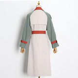 Retro Colorblock Belted Coat-coat-Primetime-Looks