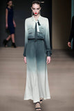 Primetime Looks-Ribbon Pocket breasted Square Pants Suit