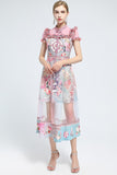 RITZ Dreamy Pink Midi Dress