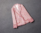 ROCCOLI beaded blazer in pink-blazer-Primetime-Looks