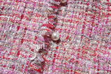 ROCCOLI plaid short blazer in pink-blazer-Primetime-Looks