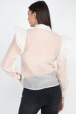 Romantic Bow Tie Blouse in colors