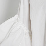 Ruffled Sleeves Button Down Shirt in colors