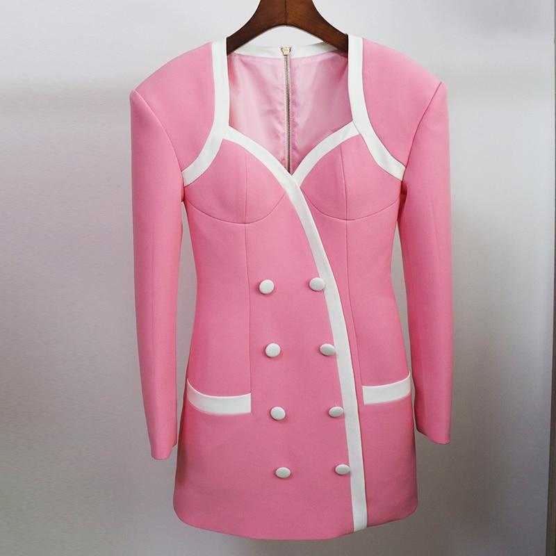 SAVANNAH sweetheart blazer dress in colors