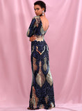 SHOHSANAM stunning sequinned gown