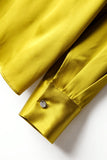 Side sash silk blouse in colors