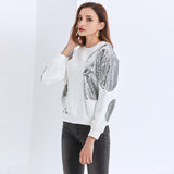 Silver Glam Sweatshirt