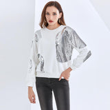 Silver Glam Sweatshirt