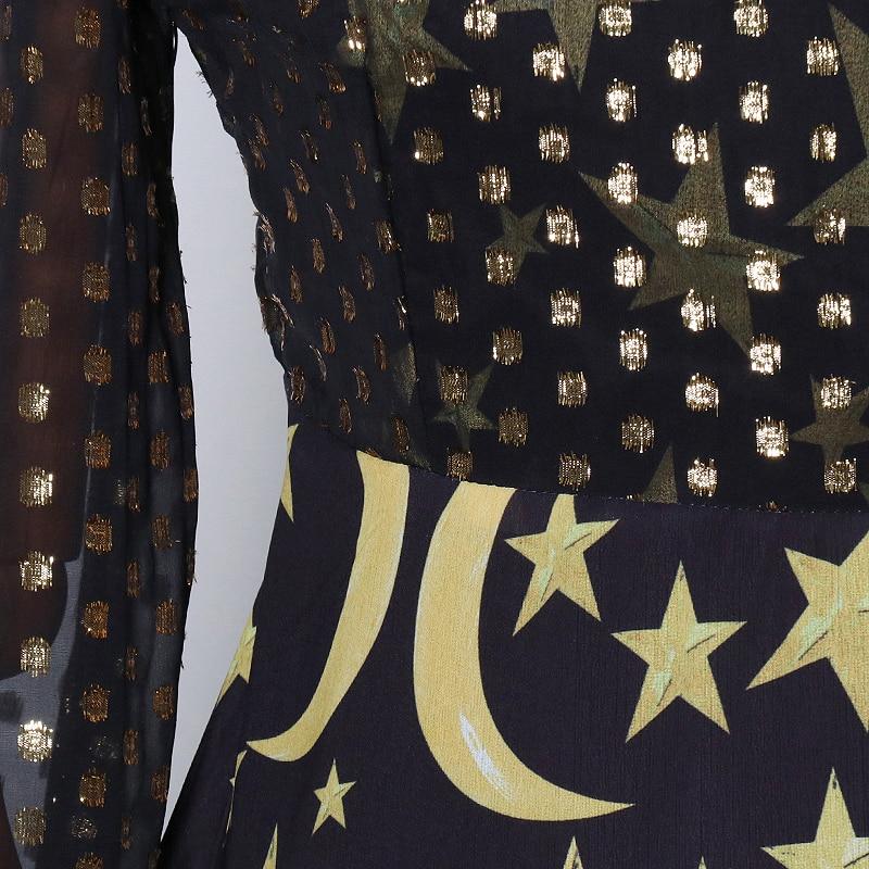 Starry Night Retro Midi Dress in colors