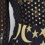 Starry Night Retro Midi Dress in colors
