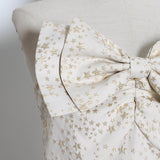 Primetime Looks-STARSY off-shoulder bow playsuit