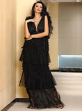 STELLA Empire Cut Tiered Gown
