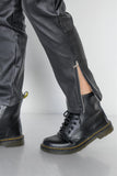 Primetime Looks-Stretchy vegan leather onesie