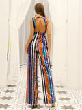 Striking Stripes Party Jumpsuit