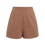 Primetime Looks-Striped Vest & Short Set