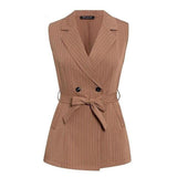 Primetime Looks-Striped Vest & Short Set