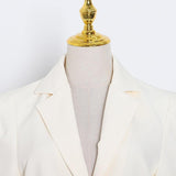 Primetime Looks-Suit blazer with cut-out waist