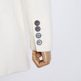 Primetime Looks-Suit blazer with cut-out waist