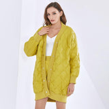 Thick Quilted Coat in colors