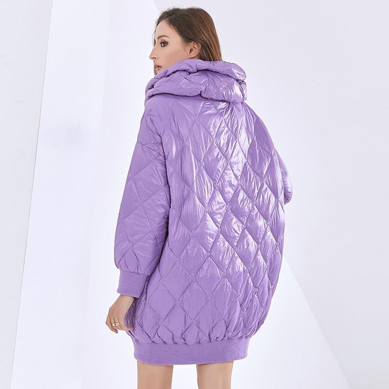 Thick Quilted Coat in colors