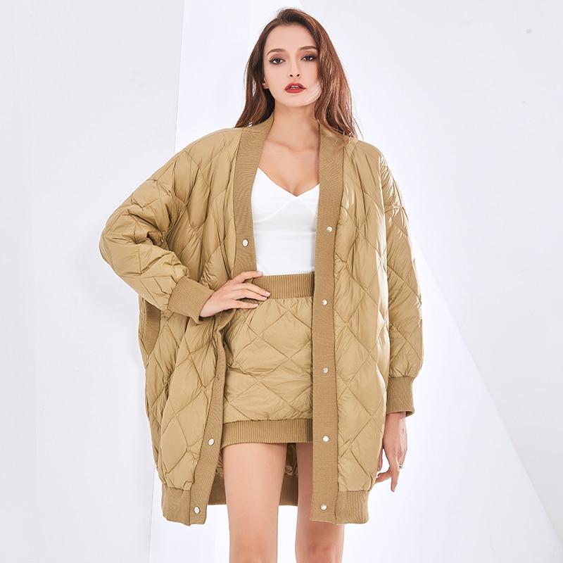 Thick Quilted Coat in colors