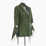 Primetime Looks-Trendy Sleeve Blazer