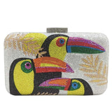 TROPICANA Embellished evening purse