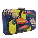 TROPICANA Embellished evening purse