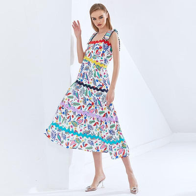 TROPICANA Midi Dress