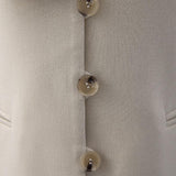 Vintage-Inspired Shawl Collar Blazer