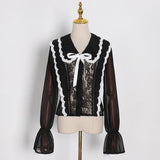 Vintage Lace Blouse in colors
