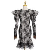 Vintage Lace Midi Dress-Dresses-Primetime-Looks
