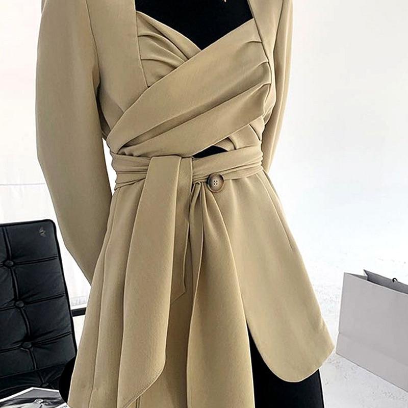 Wrap-around Chic Blazer in Colors