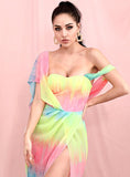 YESHA Drape Maxi Dress