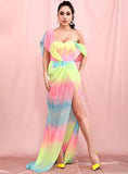 YESHA Drape Maxi Dress