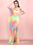 YESHA Drape Maxi Dress