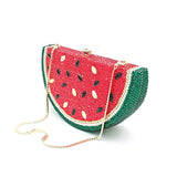 Watermelon party embellished purse