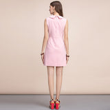 Brigitte mini dress in pink