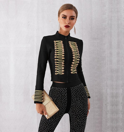 Fashion military short jacket