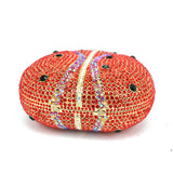 LADYBUG embellished clutch