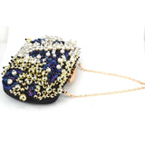 MILKY WAY beaded evening purse