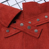 Asymmetric velvet waist belt