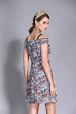 LUCIA beaded mini dress