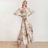 Monterrey floral maxi dress