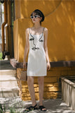 ARTSY Spaghetti strap Mini Dress