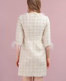 Tasha plaid autumn mini dress