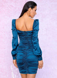 EVA Sweetheart Bodycon Mini Dress