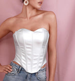 Pearly White Bustier