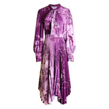 Clementine pleated floral dress